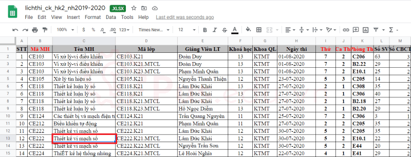 cach co dinh dong va cot trong excel 30