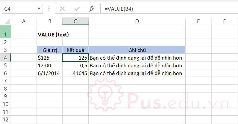 ham value trong excel 1