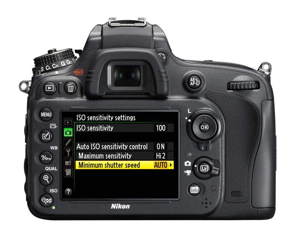 Auto ISO Nikon D610 - Maximum shutter Speed
