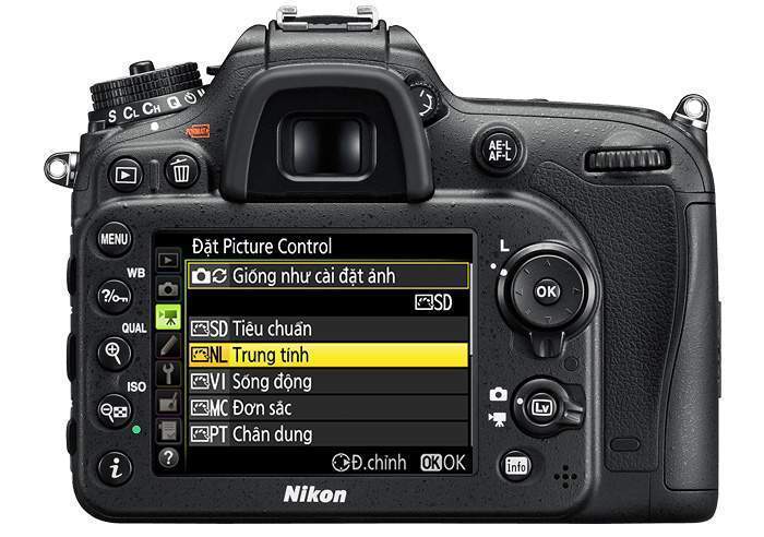 Cai dat Picture Control Nikon