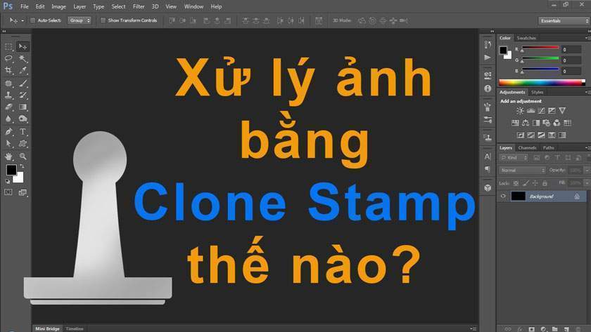Clone Stamp Photoshop là gì