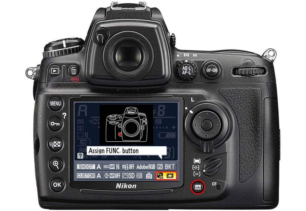 How to set BKT Nikon D700