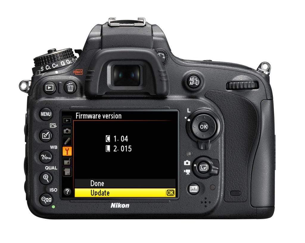 How to update firmware nikon d610