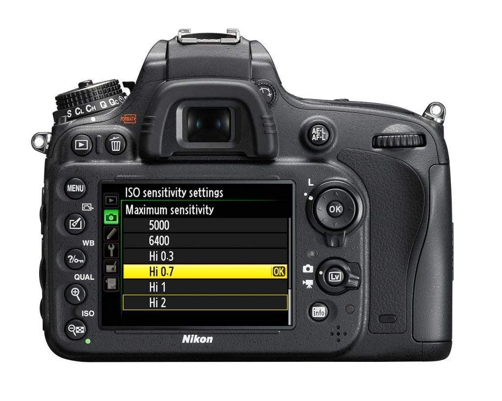ISO Nikon D610