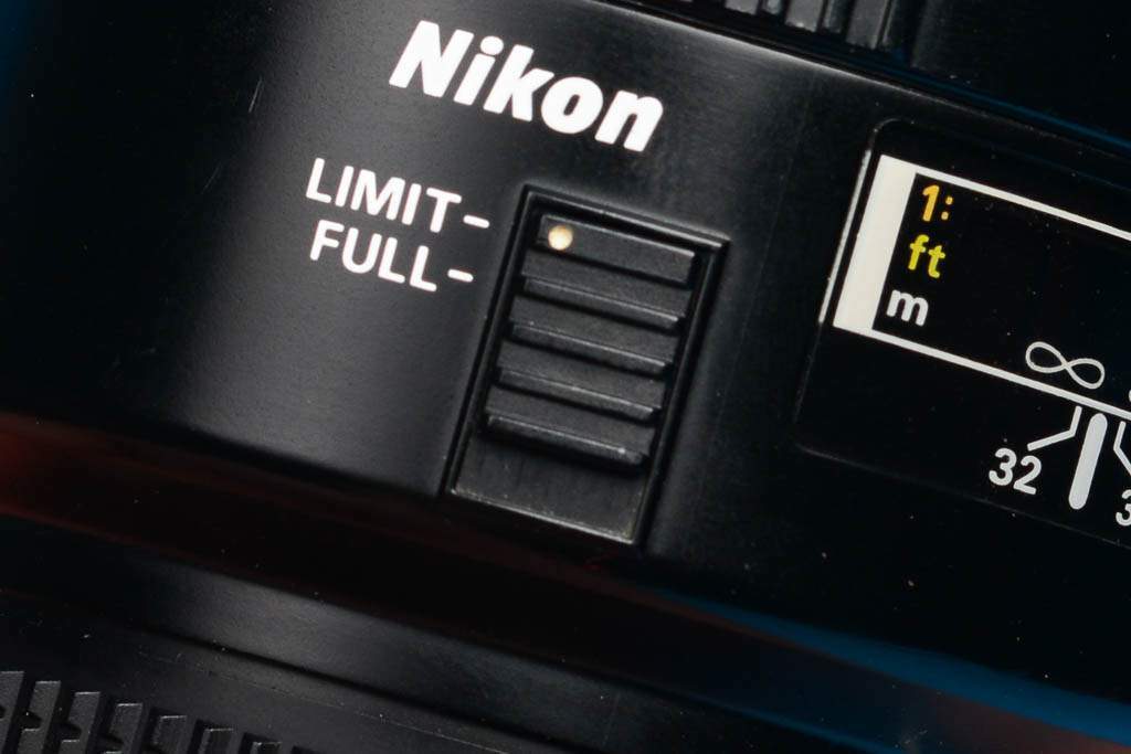 Limit Nikon 105mm f2.8D