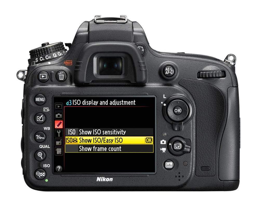 Nikon D610 - Easy ISO