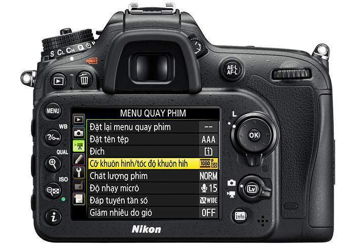 Nikon D7200 Full HD60P