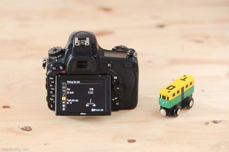 Pin Nikon D750 chụp được bao nhiêu ảnh