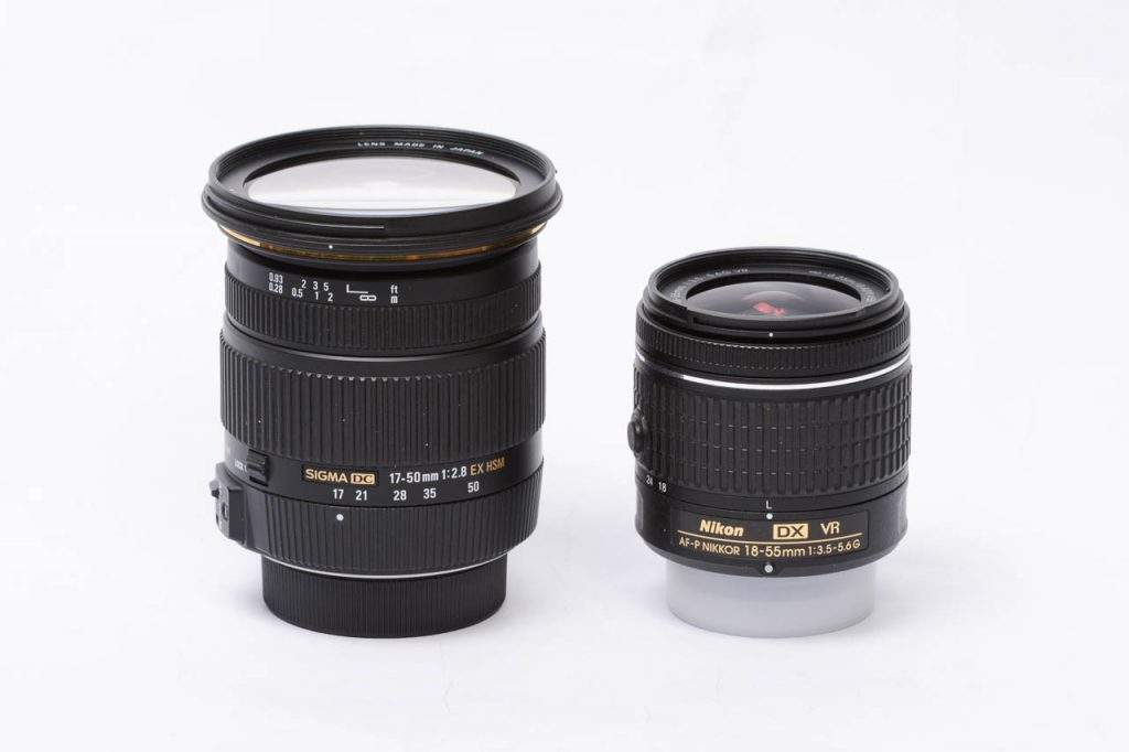 Sigma 17-55 vs Nikon AF-P 18-55