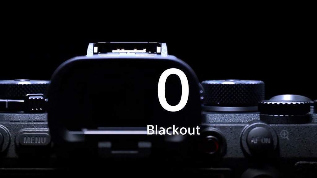 Sony A1 Black Out