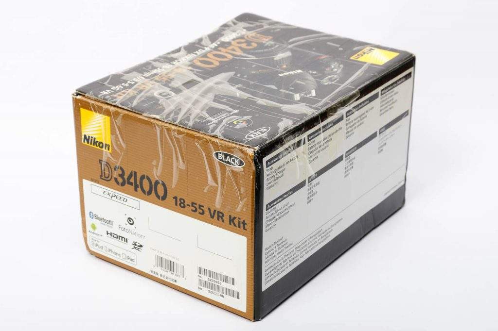 Unbox Nikon D3400