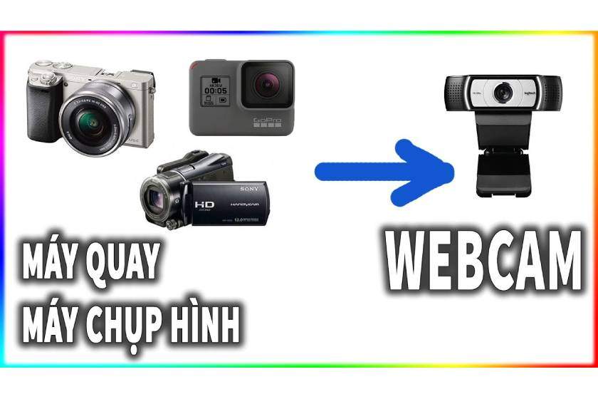 Cách biến máy ảnh thành Webcam