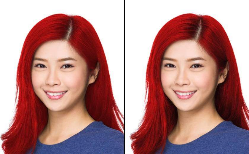 bước 3 đổi màu tóc trong photoshop 3