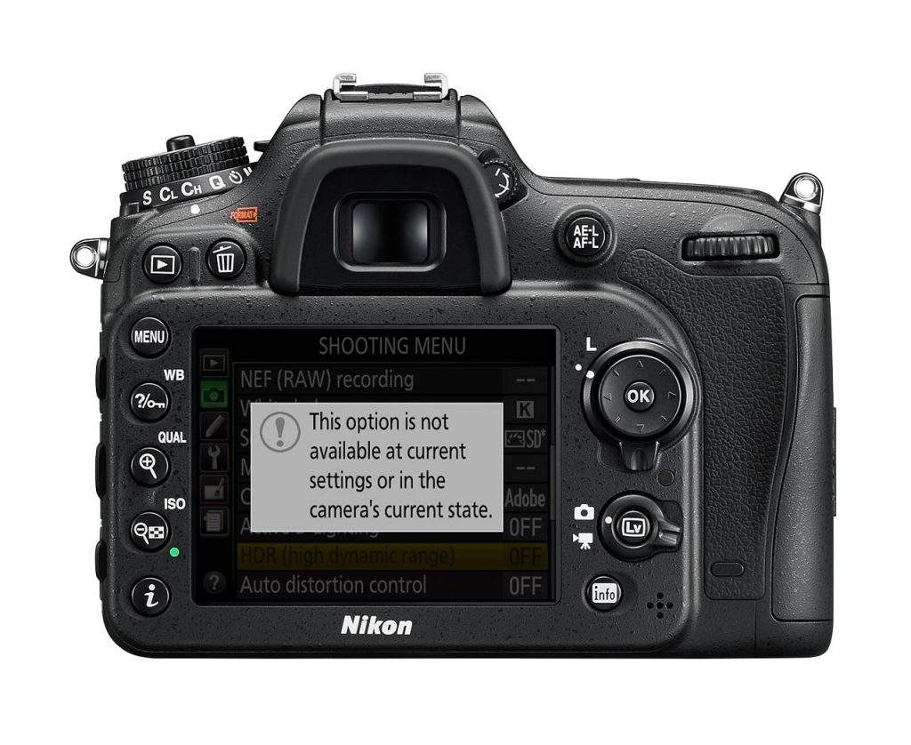 dieu kien chụp HDR Nikon D7100