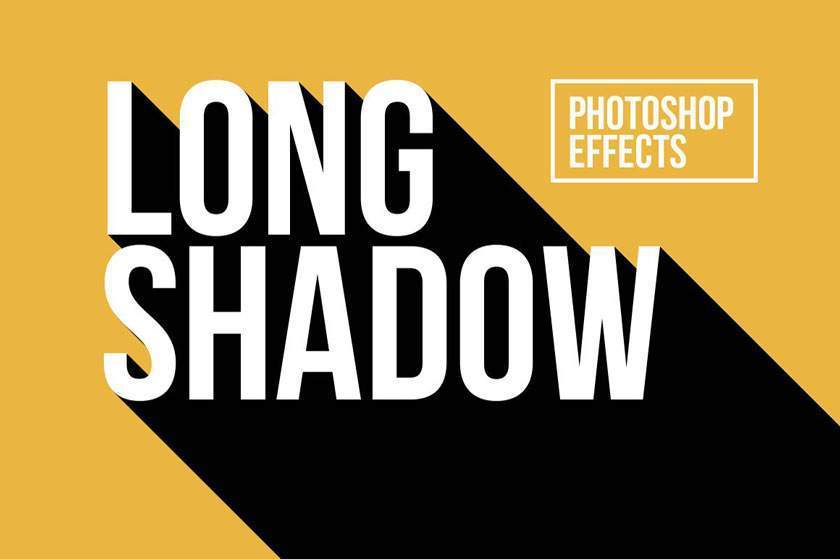 Long Shadow photoshop plugin