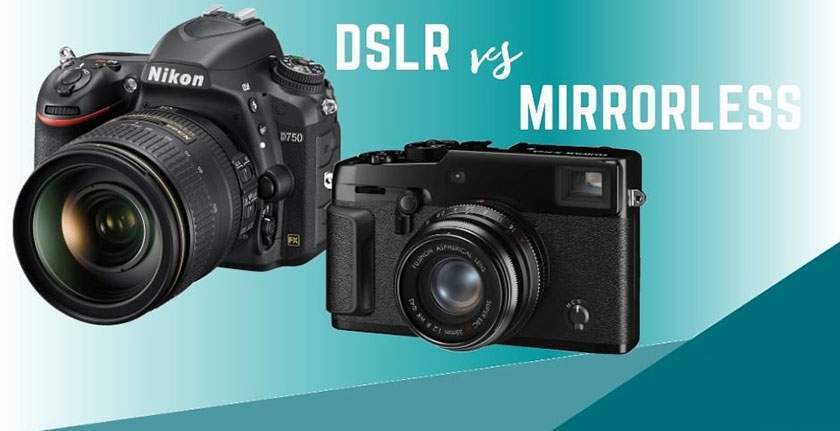 So sánh máy Microless và máy ảnh DSLR
