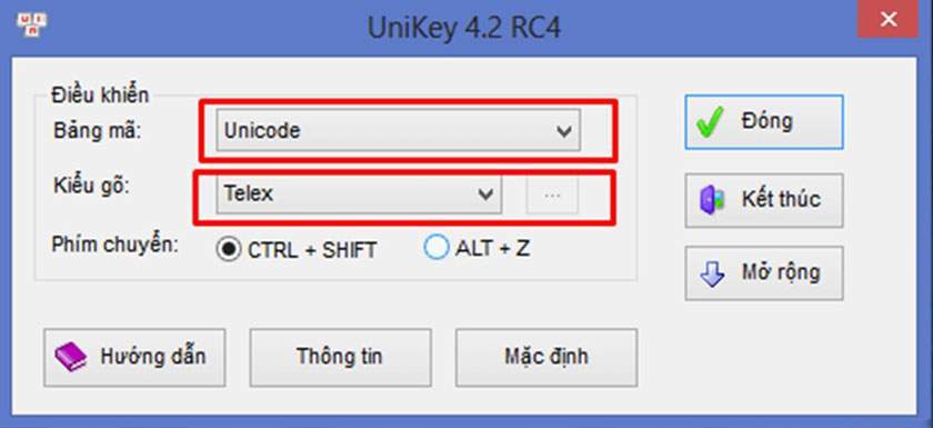 Unikey 4.2 RC4