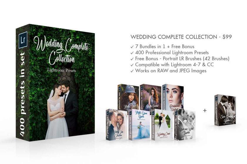 wedding complete collection preset